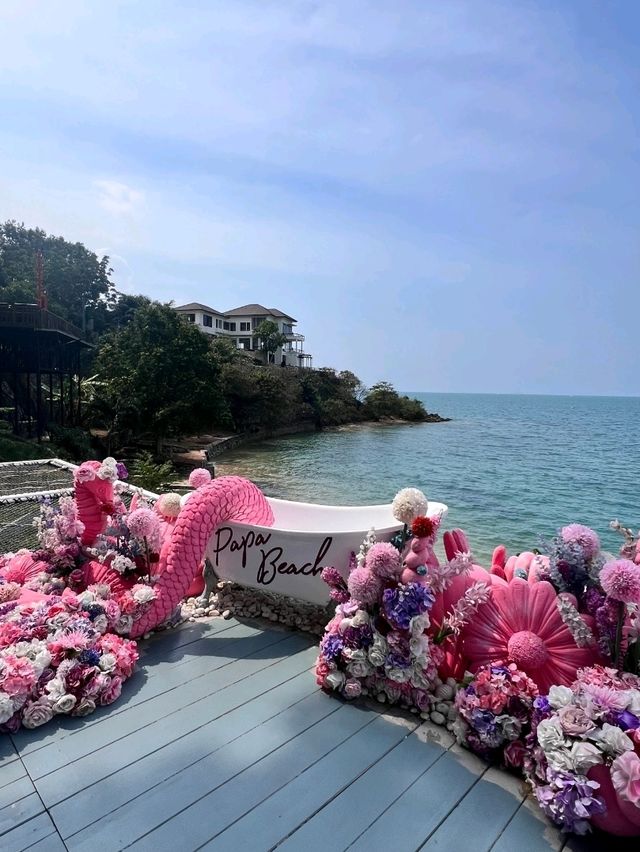 คาเฟ่สวยพัทยา Papa Beach Pattaya