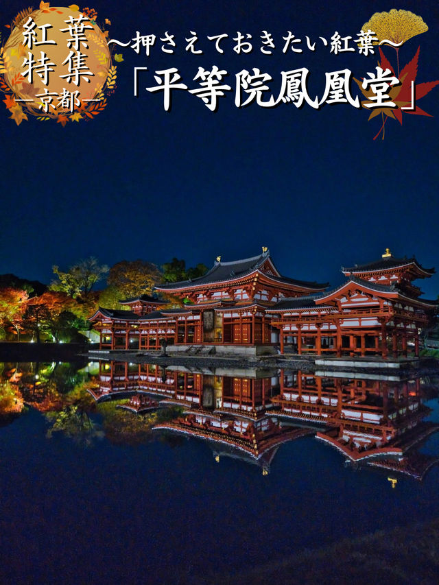 【紅葉特集】予約必須‼️10円玉に描かれた歴史的建造物と紅葉のコラボ✨✨※攻略情報付き