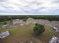 Mayan ruins where I was absolutely alone!