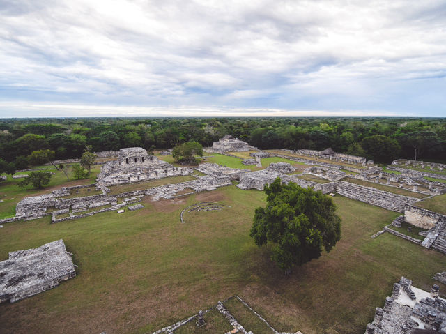 Mayan ruins where I was absolutely alone!