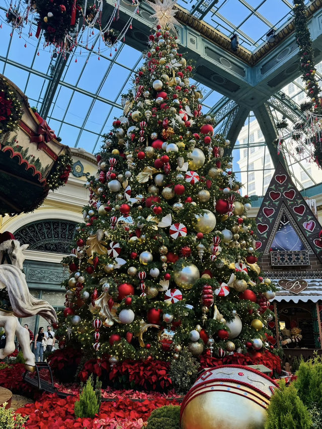 A Glamorous Christmas at the Bellagio: Las Vegas Sparkles Brighter