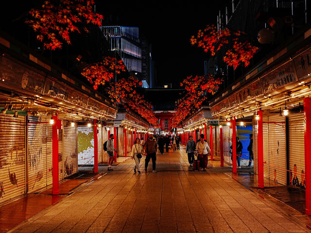 📍 夜晚的雷門 | 旅遊時刻 🌙