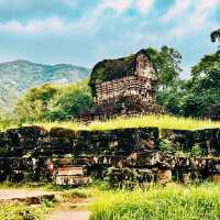 Ancient temples and rice paddies in the rain ☔️ 🇻🇳 🛕 