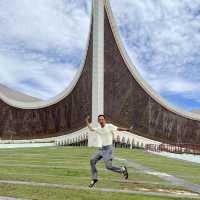 Magnificent building of Masjid Raya Sumatera Barat, Indonesia 🇮🇩