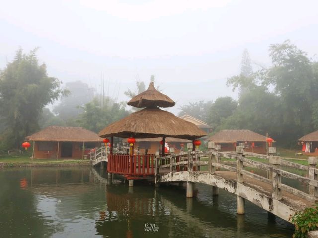 เที่ยวไทย บรรยากาศจีน @บ้านสันติชล แม่ฮ่องสอน