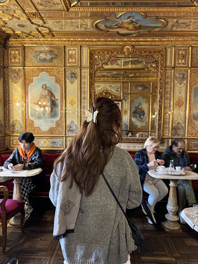 意大利🇮🇹 威尼斯🥀百年老店-最美咖啡館🎶 藝術、音樂…