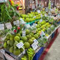 เดินเพลิน🚶กินเเพลิน 👄 ตลาดน้ำดอนหวาย นครปฐม