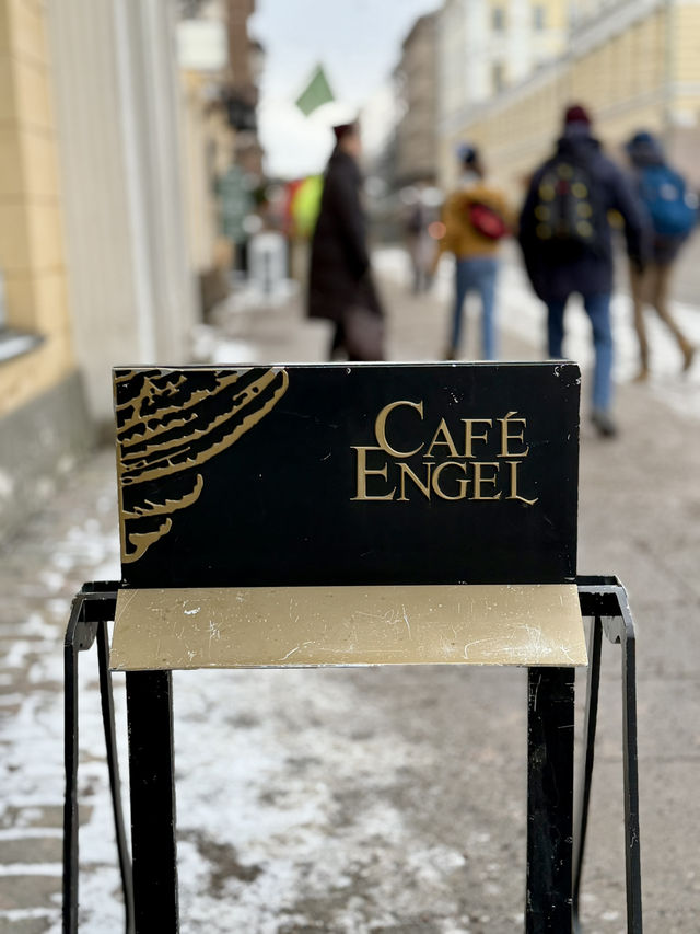 Cozy Lunch at Café Engel in Helsinki☕️