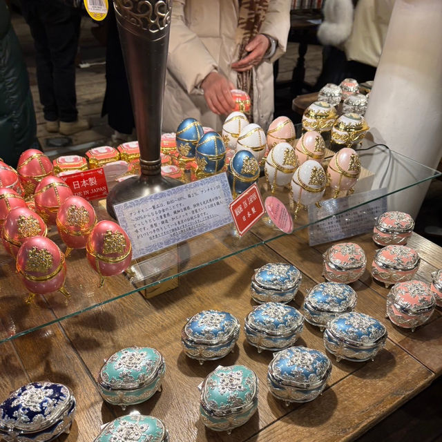 店内がオルゴールで溢れている『小樽オルゴール堂』