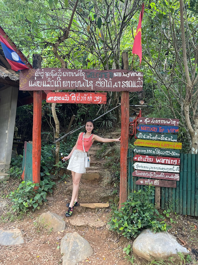 จุดชมวิวที่ ผาหนามไซ สปป.ลาว