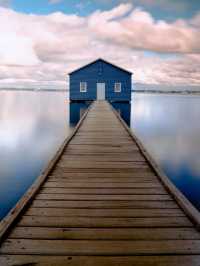 "The Blue House: Fremantle's Vibrant Window to the Past"