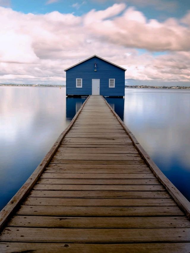 "The Blue House: Fremantle's Vibrant Window to the Past"