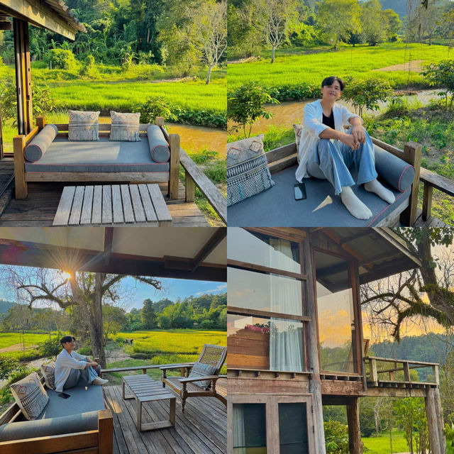นอนโฮมสเตย์สุดชิล กลางหุบเขา เชียงใหม่ 🏠🌳
