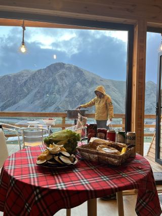 ✨ Kazbegi Homestay BBQ with a View That Stole My Heart!