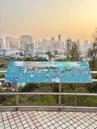 大潭山日落美景-日落飛車與大潭山瞭望台，欣賞路氹大道之美