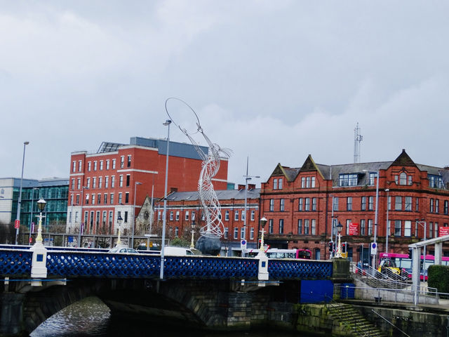 Belfast’s Charming Big Fish Sculpture