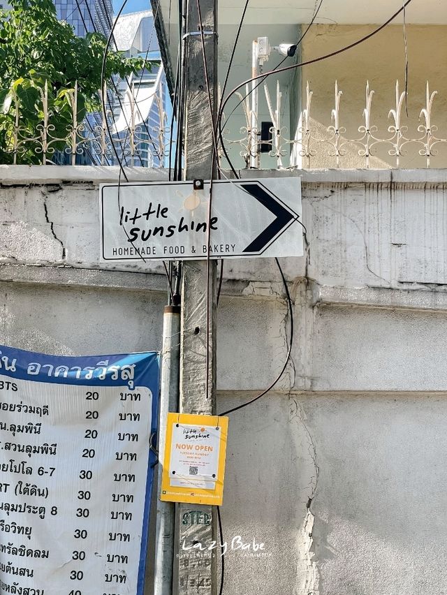 Little Sunshine Cafe 🌻 hidden gem ย่านเพลินจิต