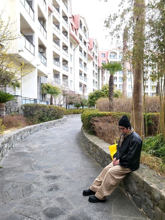 채석강을 도보로 갈수있는 부안 소노벨 리조트