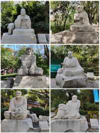 千佛山仰望眾佛
