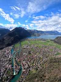 Ultimate Swiss Adventure - Paragliding Over Interlaken!🇨🇭