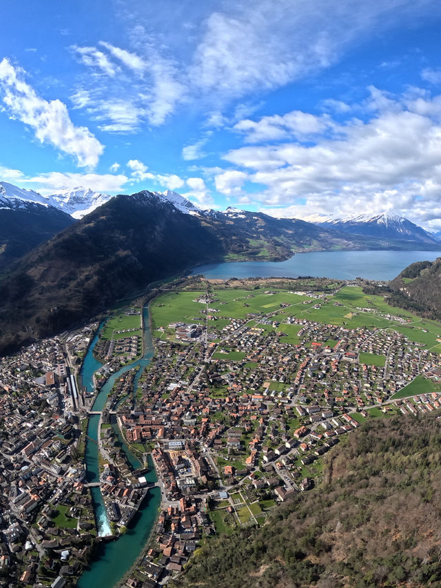 Ultimate Swiss Adventure - Paragliding Over Interlaken!🇨🇭