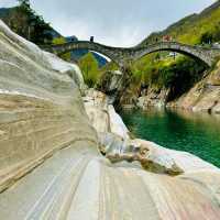 Weekend Escape to Ponte dei Salti: A Fairytale Swiss Stone Bridge Adventure!** 🌉✨   