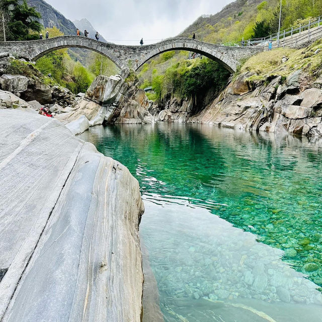 Weekend Escape to Ponte dei Salti: A Fairytale Swiss Stone Bridge Adventure!** 🌉✨   