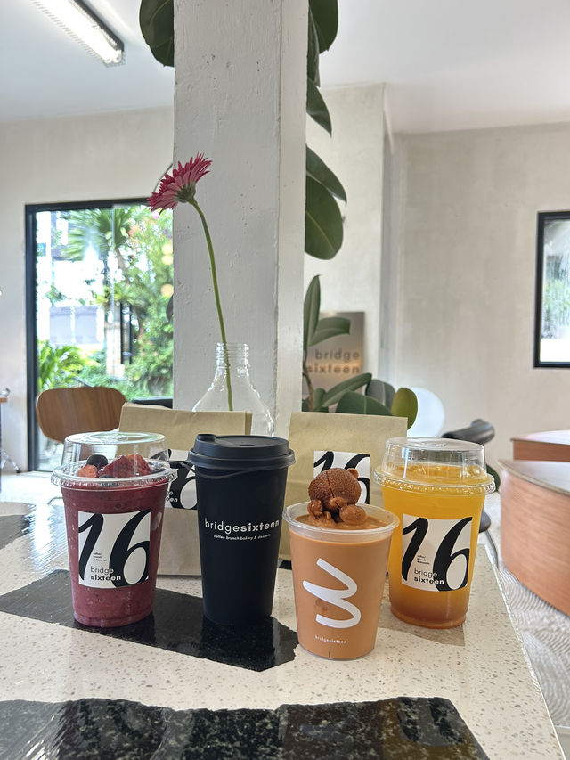 Bridge sixteen คาเฟ่เปิดใหม่บ้านฉาง 