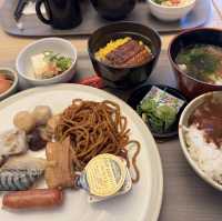 장어덮밥이 나오는 나고야 호텔 조식당