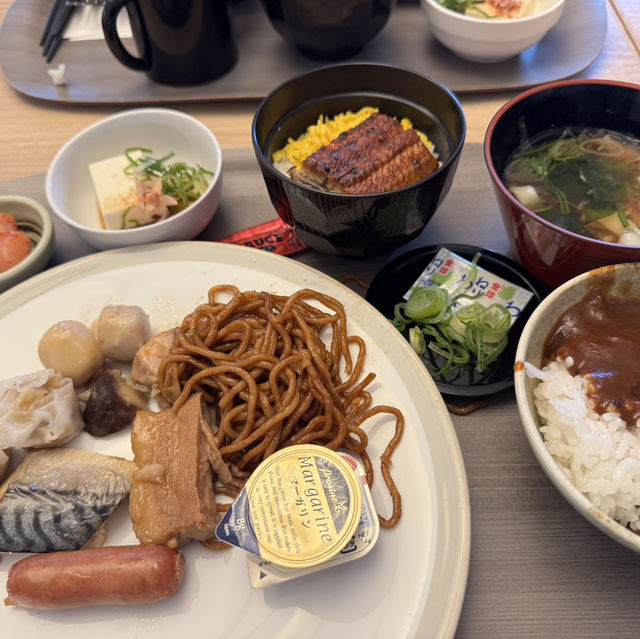 장어덮밥이 나오는 나고야 호텔 조식당