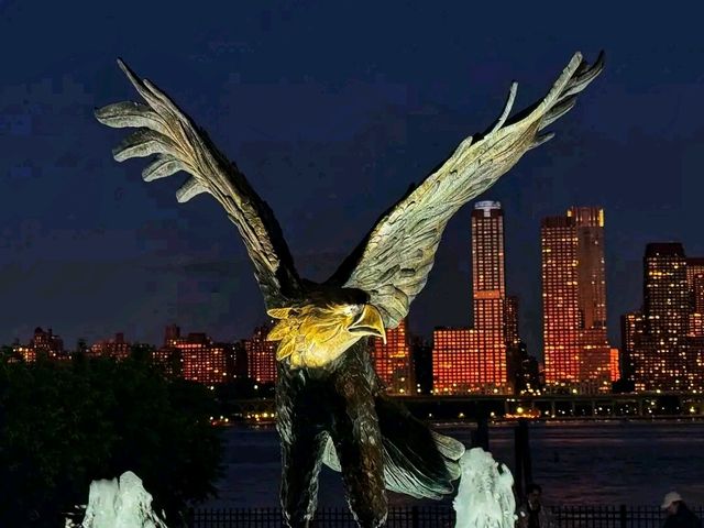 Riverside Park, New York City – Evening Walk Along the Hudson with Cherry Trees