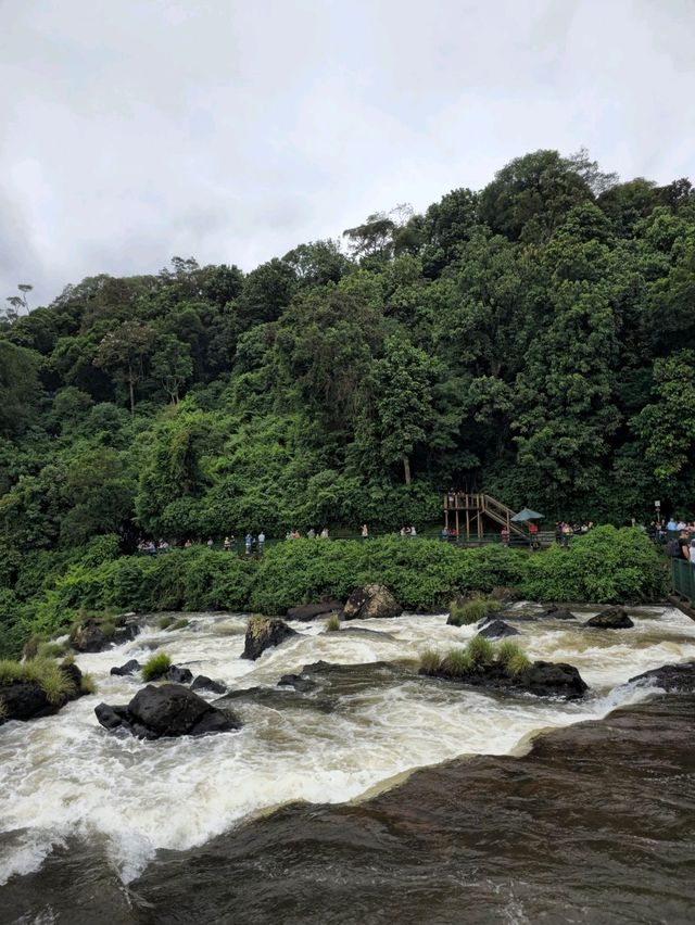 해외여행 브라질 이과수 국립공원의 폭포 산책로 Salto Santa Maria