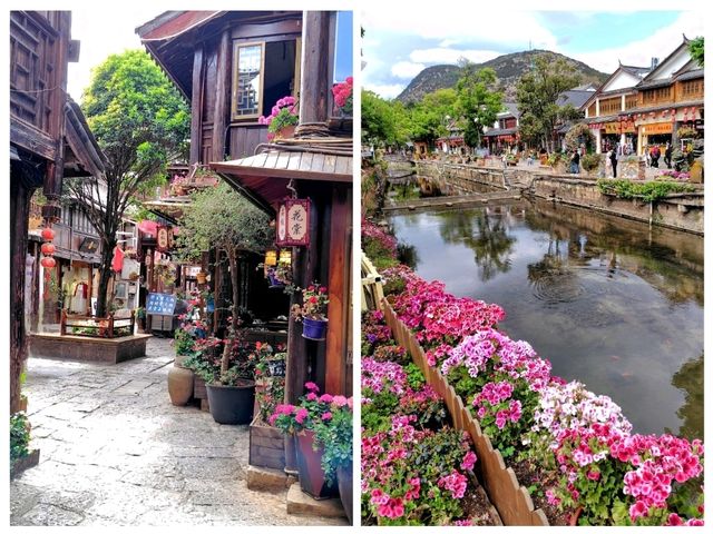 花の町、世界遺産麗江