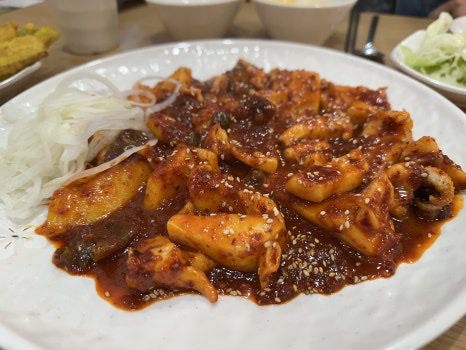 🦑 건대 오징어맛집 후기 🌶️