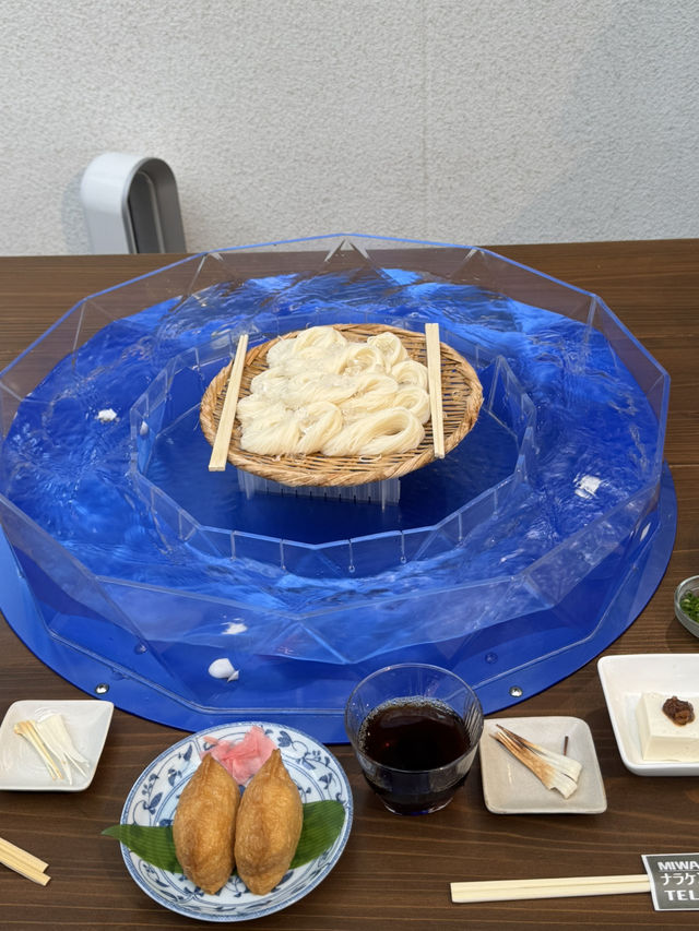 【奈良🇯🇵】大神神社の参道で流し素麺を🌻