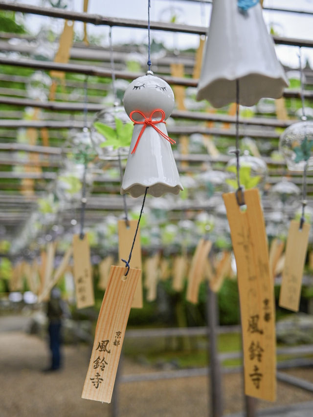 【京都/宇治】風鈴飾りが話題のお寺、正寿院🎐 