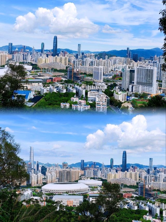 筆架山雙峰連走
