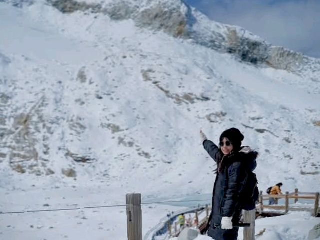 Dagu Glacier วิวด้านล่างก็สวย