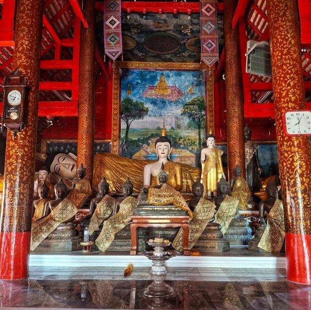 ไหว้พระนอนศักดิ์สิทธิ์ ณ วัดเก่าโบราณที่แม่ริม