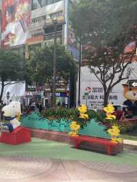 時代廣場場花生漫畫75周年期間限定活動