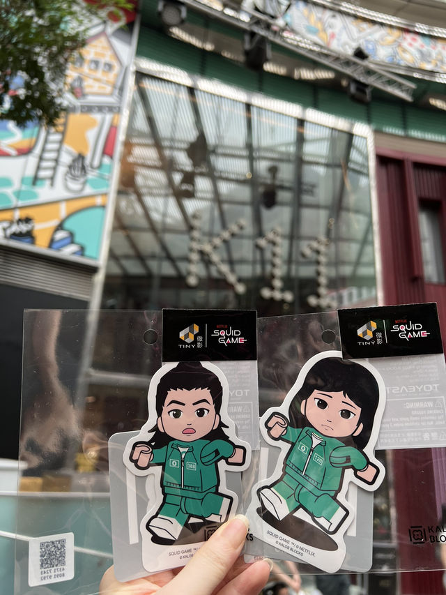 香港尖沙咀K11 🤩魷魚遊戲限定店😛