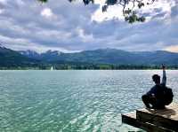 Lakeside Luxury: Floating Between Sky and Water