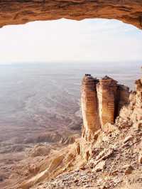 Stunning Cliffs and Desert Landscapes Riyadhs Natural Wonder