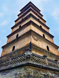 🕊️ Giant Wild Goose Pagoda — Xi’an’s Tang Dynasty Icon