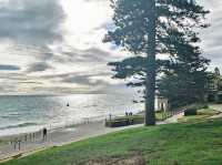 Walking by Cottesloe Beach