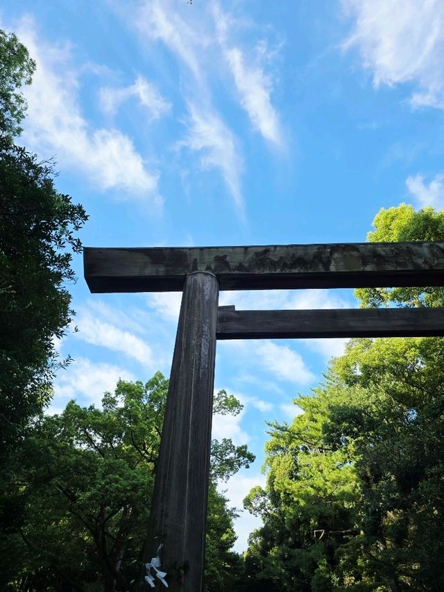 เดินเล่นไหว้ศาลเจ้าอัตสึตะ熱田神宮🎑