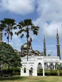 🕌 Crystal Mosque: Where Faith Meets Translucent Dreams! 🌟