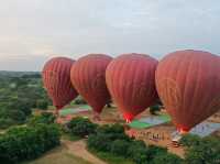 Balloons over Bagan