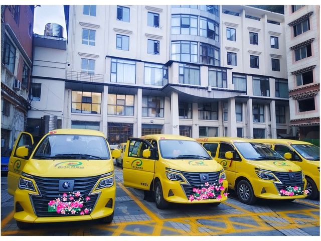 การเดินทางจาก Kangding->Xinduqiao แบบไม่เหมารถ