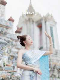 Wat Arun Photo Day📸 Bangkok Iconic and Thai traditional costume 